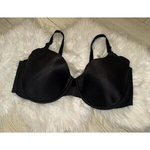 Olga GB0561A No Side Effects Contour Bra Lined Underwire Womens 42D Black